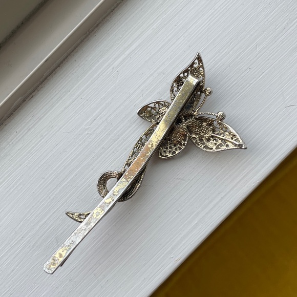 Butterfly hair clip pin - Picture 4 of 5